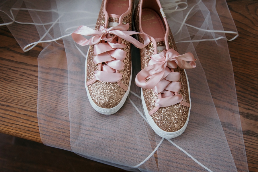 Kate Spade Keds bride sneakers